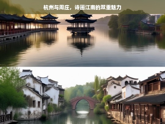 杭州与周庄，诗画江南的双重魅力，杭州与周庄，诗画江南的魅力展现-第1张图片-西藏旅游网